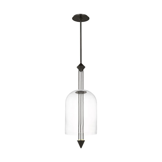 Visual Comfort Modern Sean Lavin Cathedral 1 Lt 10" Pendant, DB - SLPD31527CBZ