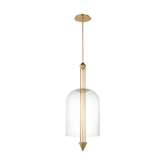 Visual Comfort Modern Sean Lavin Cathedral 1 Lt 18" Pendant, BR - SLPD31727CNB