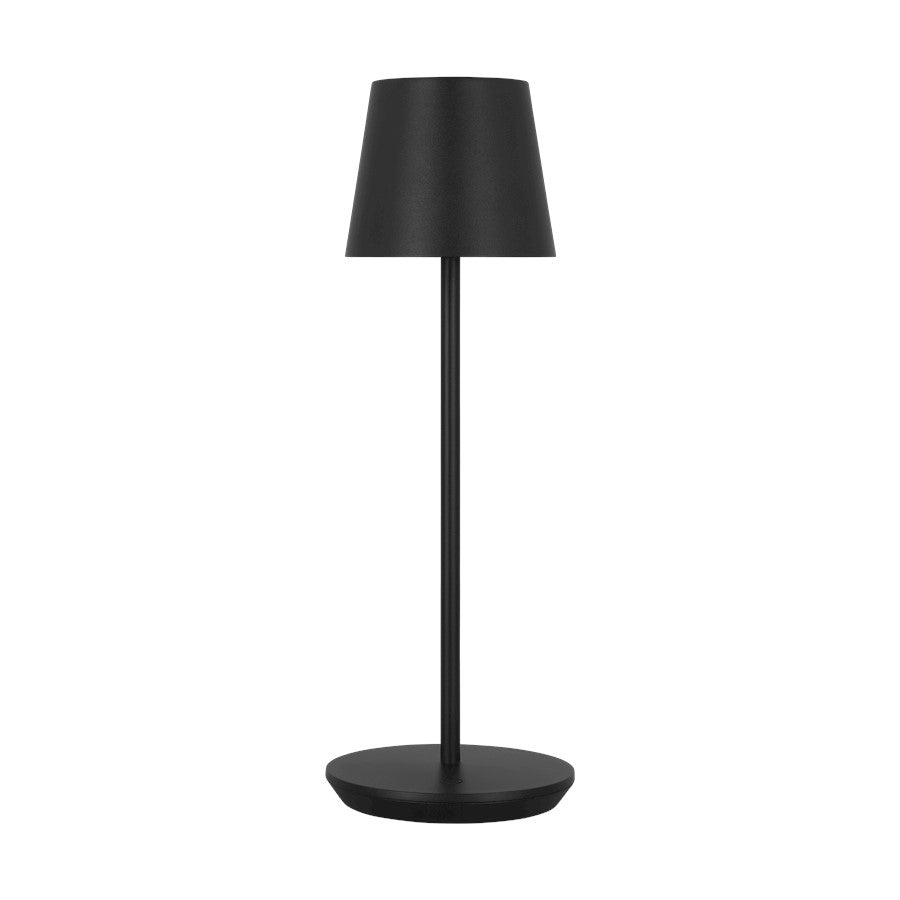 Visual Comfort Modern Sean Lavin Nevis 1 Light Table Lamp, Black - SLTB25827B