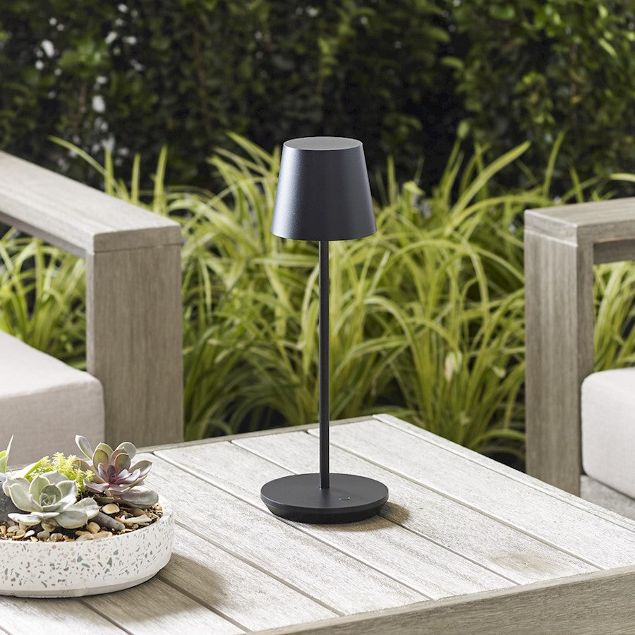 Modern Sean Lavin Nevis Table Lamp, Black