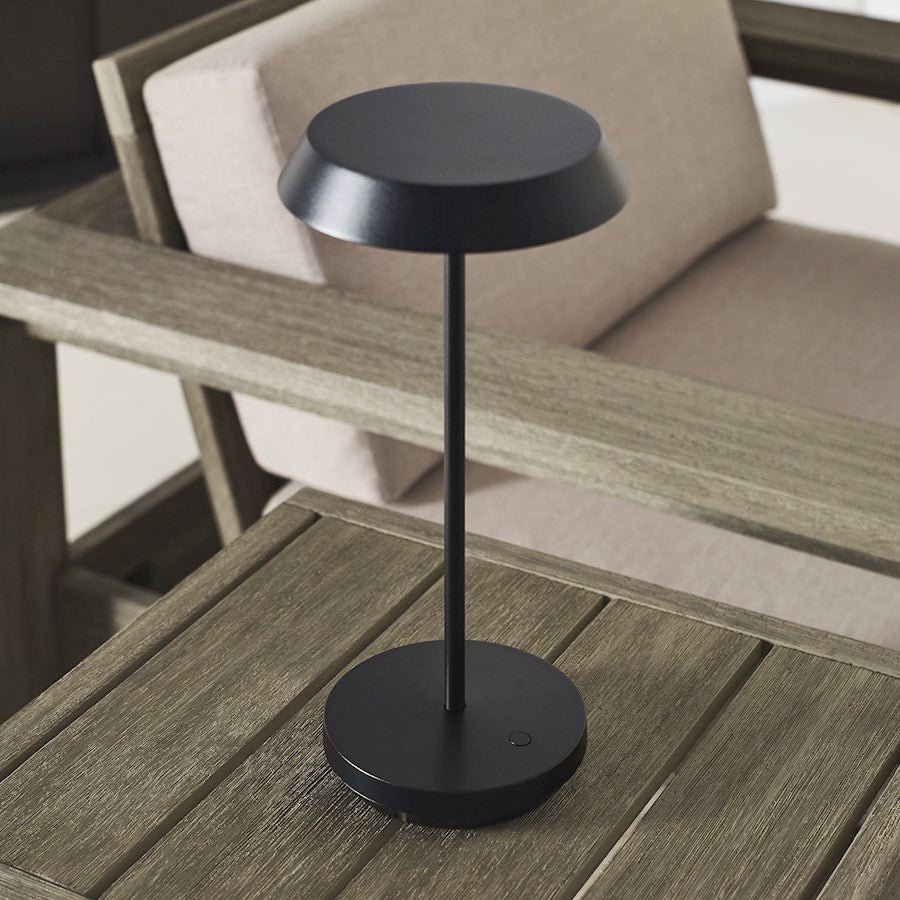 Modern Sean Lavin Tepa Table Lamp, Black