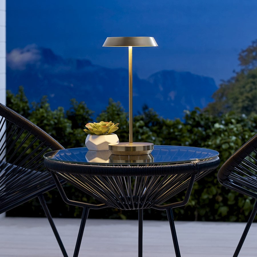 Modern Sean Lavin Tepa Table Lamp, Brass