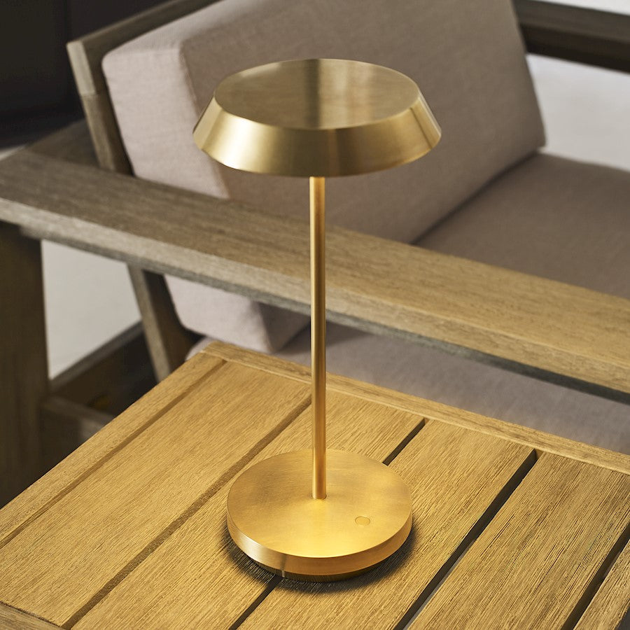 Modern Sean Lavin Tepa Table Lamp, Brass