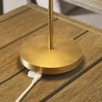 Modern Sean Lavin Tepa Table Lamp, Brass