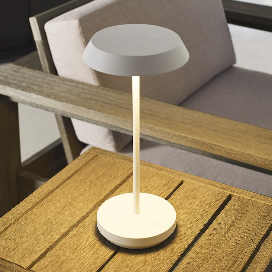 Modern Sean Lavin Tepa Table Lamp, White