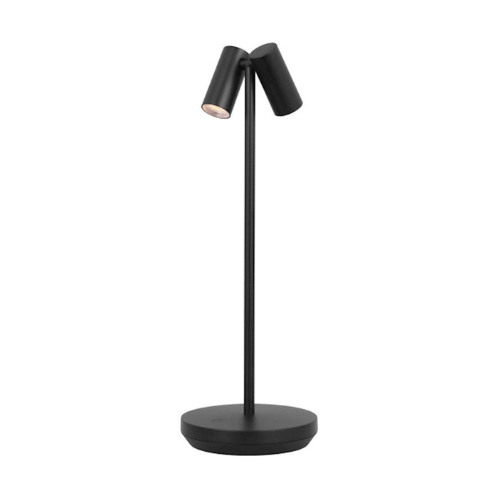 Visual Comfort Modern Sean Lavin Doppia 1 Light Table Lamp, Black - SLTB27027B