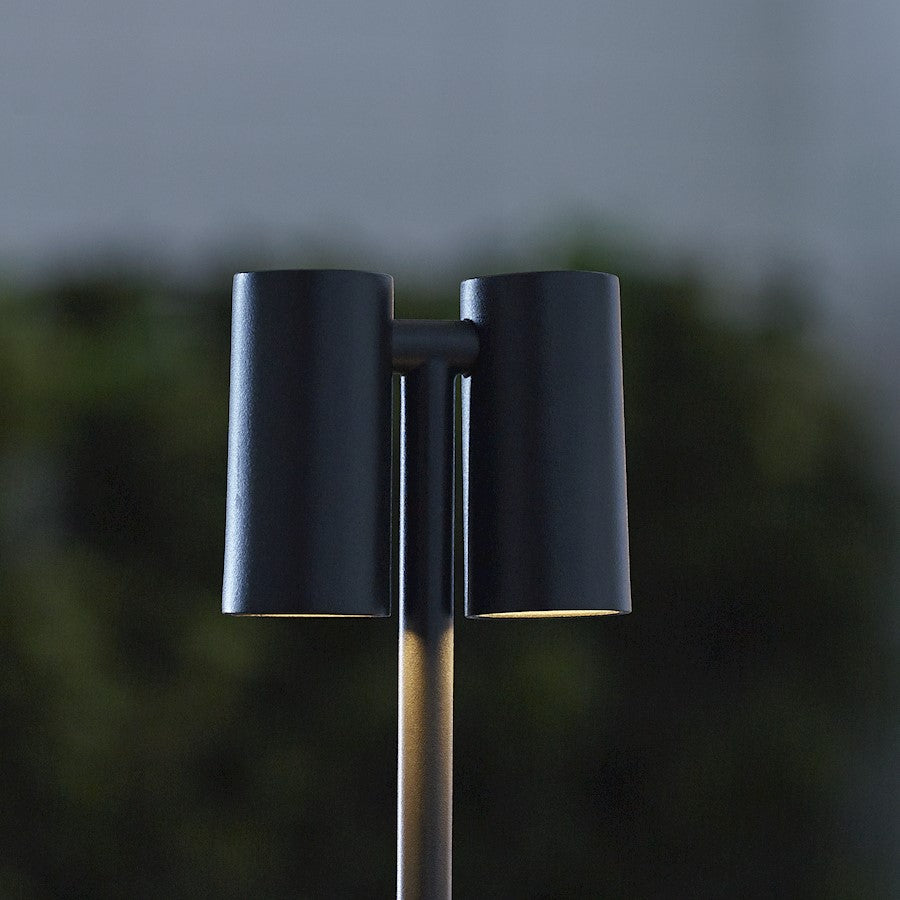 Modern Sean Lavin Doppia Table Lamp, Black