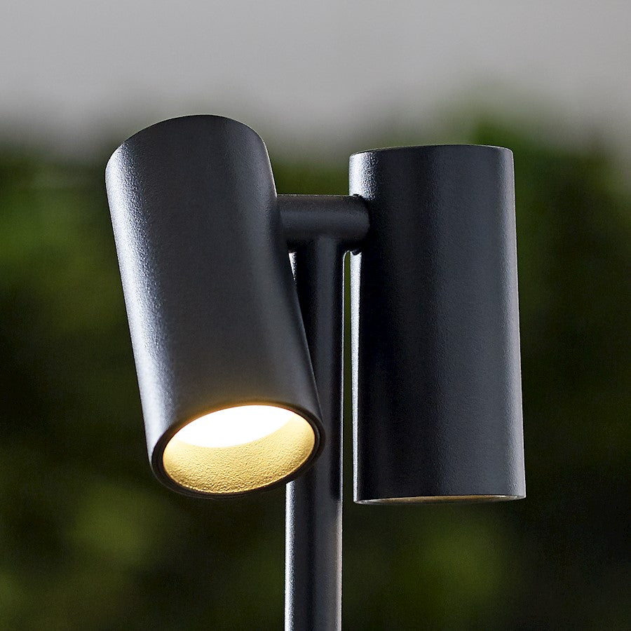 Modern Sean Lavin Doppia Table Lamp, Black