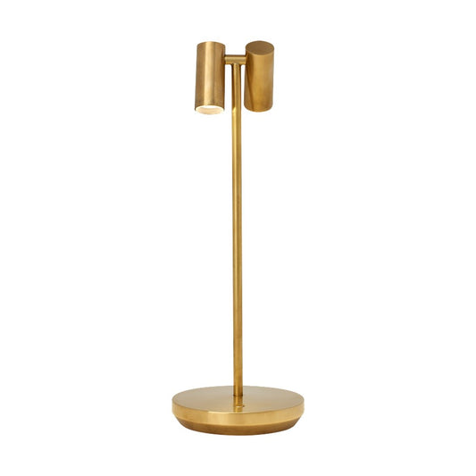 Visual Comfort Modern Sean Lavin Doppia 1 Light Table Lamp, Brass - SLTB27027NB