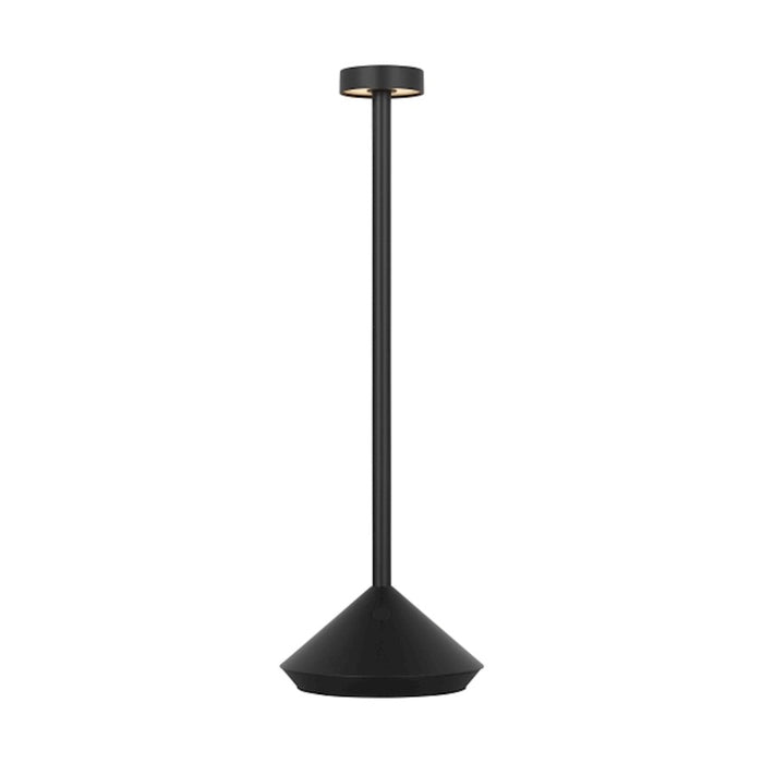Visual Comfort Modern Sean Lavin Moneta 1 Light Table Lamp, Black - SLTB27127B
