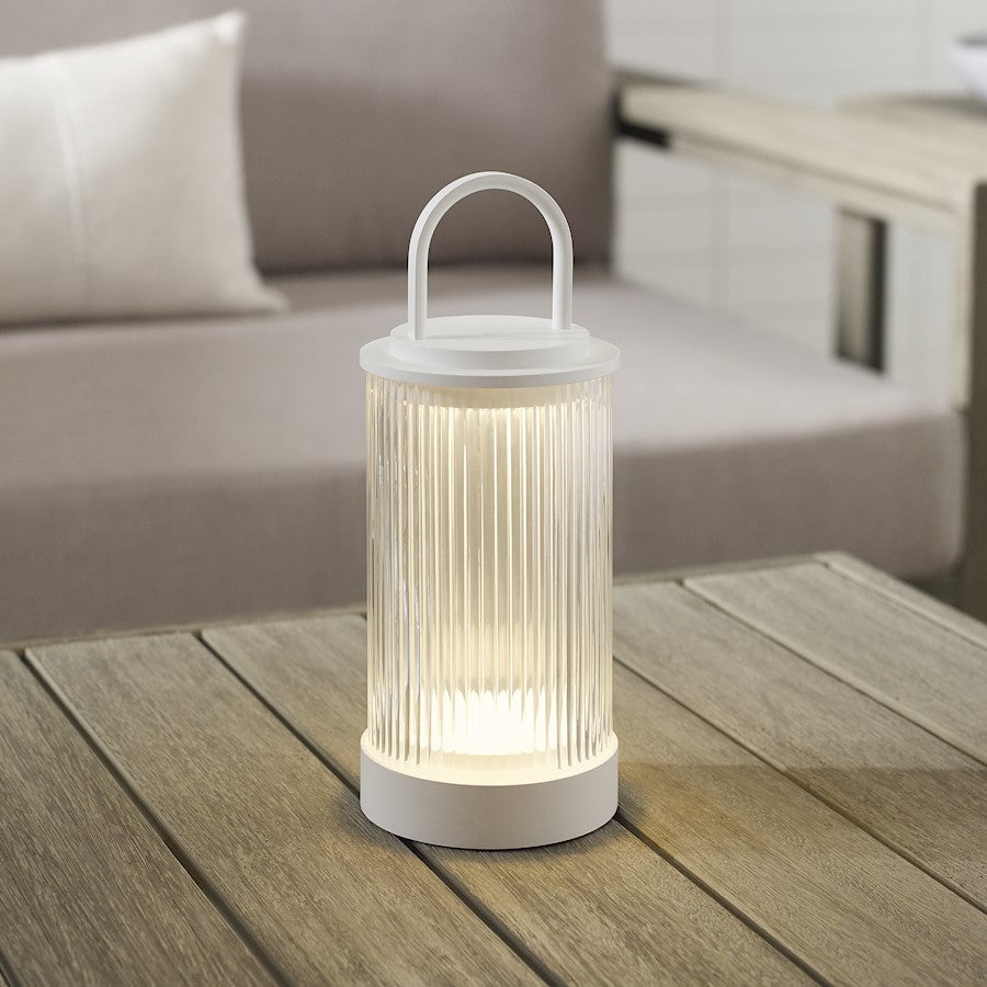 Modern Sean Lavin Tawa Table Lamp, White