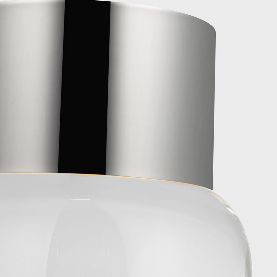 Visual Comfort Modern Caspe 1Lt 7" Rechargeable Table Lamp, NK