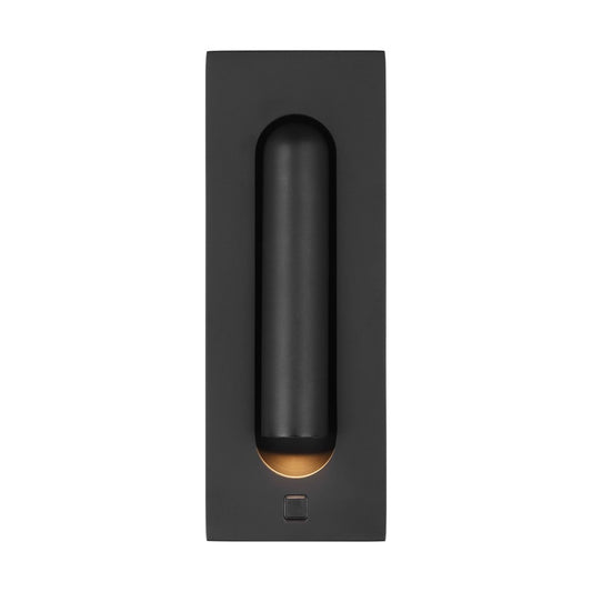 Visual Comfort Modern Ponte 1 Light 7" Task Sconce, Black - SLTS67827B