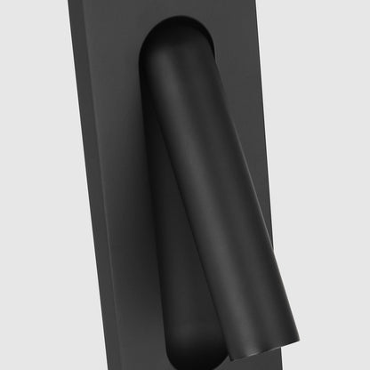 Visual Comfort Modern Ponte 1 Light 7" Task Sconce, Black