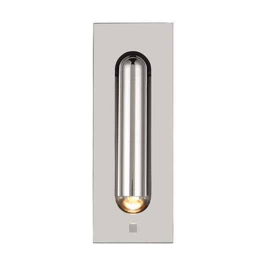 Visual Comfort Modern Ponte 1 Light 7" Task Sconce, Pol Nickel - SLTS67827PN