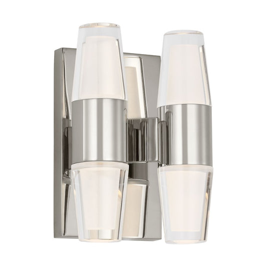 Visual Comfort Modern Sean Lavin Lassell 4 Lt Sconce, PN/CRY - SLWS31427N