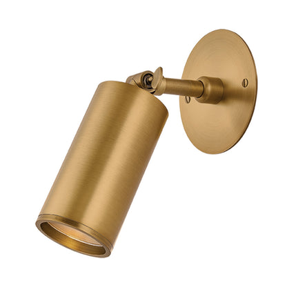 Troy Lighting Caleb 1 Light 8.8"H Wall Sconce, Patina Brass/Solite