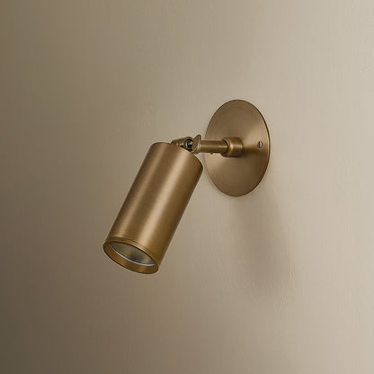 Troy Lighting Caleb 1 Light 8.8"H Wall Sconce, Patina Brass/Solite