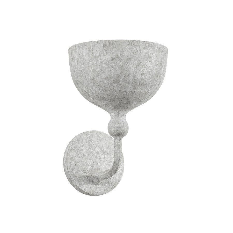 Troy Lighting Paget 1Lt Wall Sconce, Weathered White - B1610-WTW