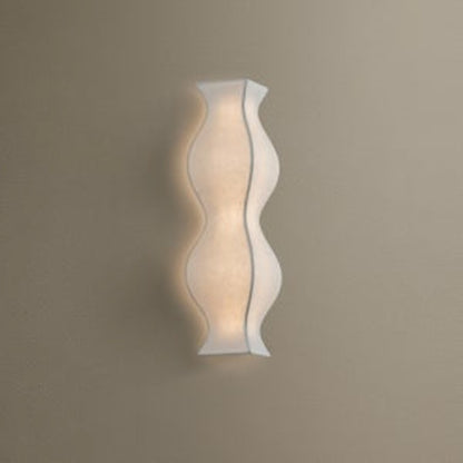 Troy Lighting Brisa 1Lt 17" Wall Sconce, Soft White/Natural Paper