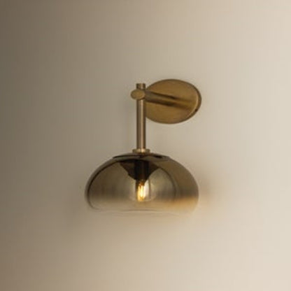 Troy Lighting August 1Lt Wall Sconce, Patina Brass/Ombre