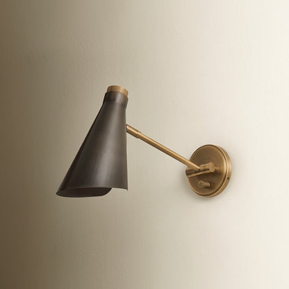 Troy Lighting Andersen 1Lt 10"H Wall Sconce, Patina Brass/Bronze