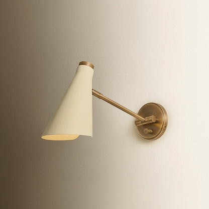 Troy Lighting Andersen 1Lt 10"H Wall Sconce, Patina Brass/Sand