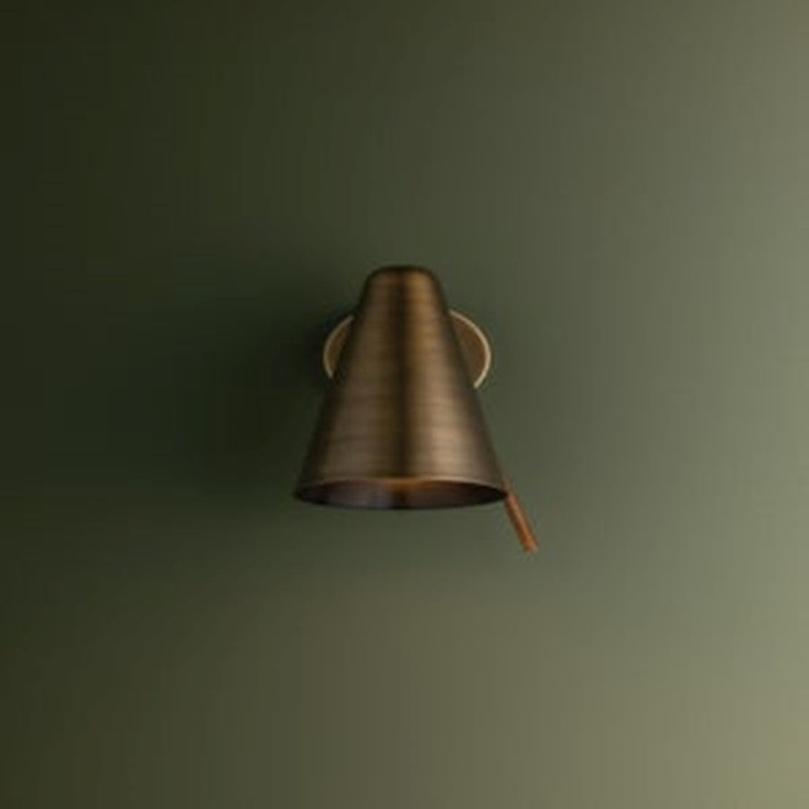 Troy Lighting Kobe 1Lt Wall Sconce, Patina Brass