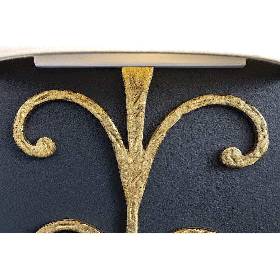 2 Light Wall Sconce