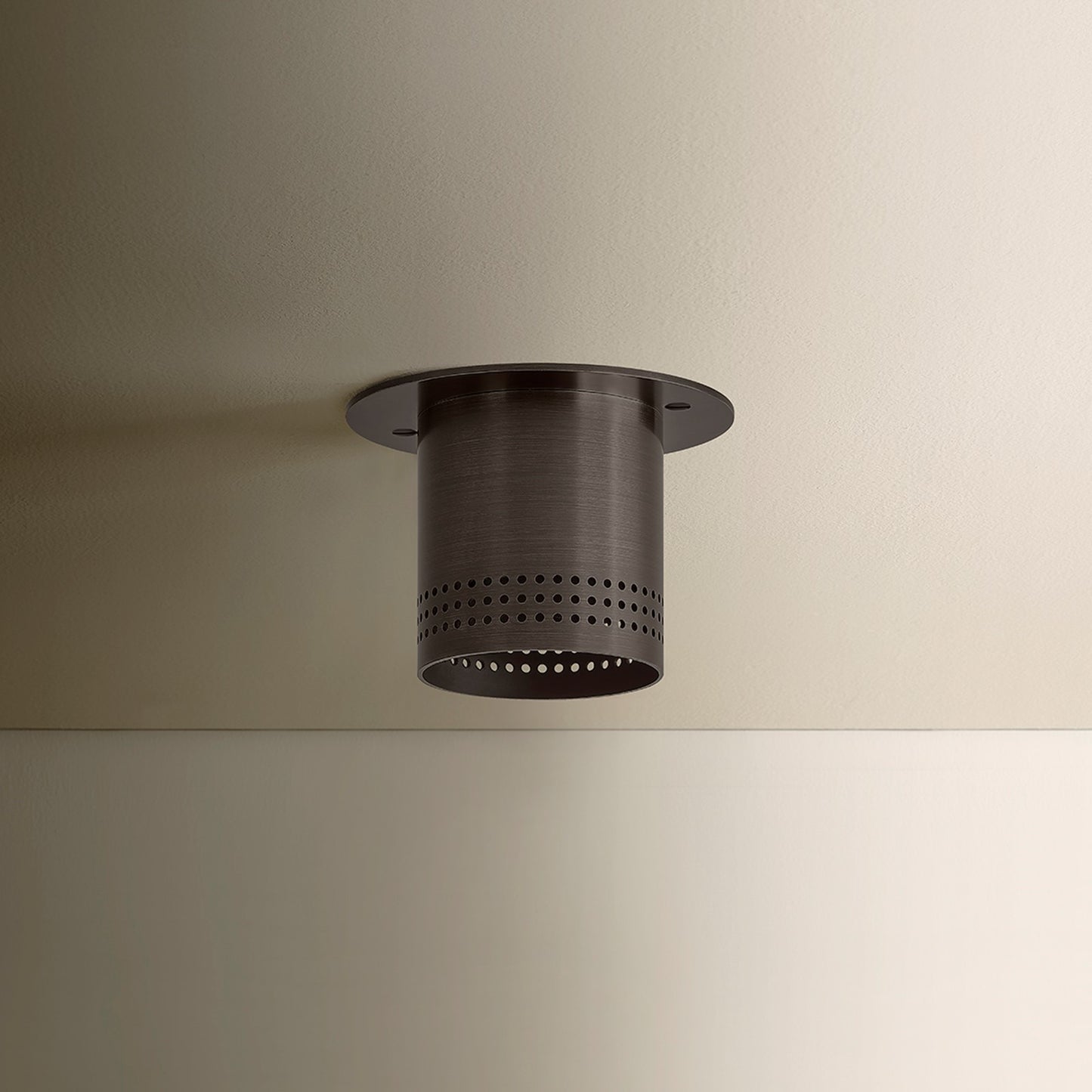 Troy Lighting Berg 1 Light 3.3"H Flush Mount, Bronze
