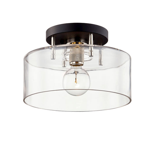Troy Lighting Bergamot Station 1Lt Semi-Flush Mount
