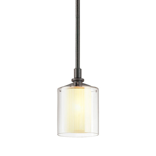 1 Light Mini Pendant, French Iron