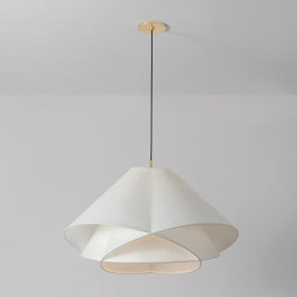 Troy Lighting Edna 1Lt 35" Pendant, Vintage Gold Leaf/Handmade Paper