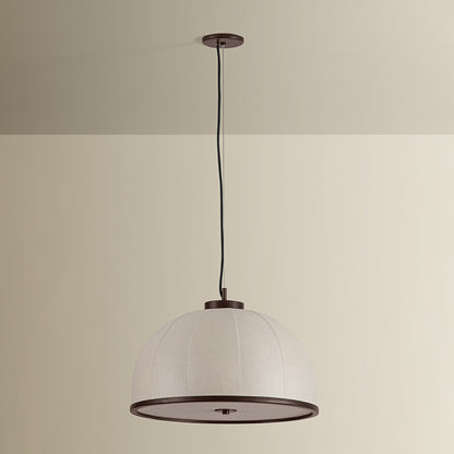 Troy Lighting Rodrick 3 Light Pendant, Bronze Leaf/Handmade Paper