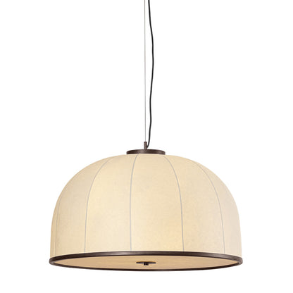 Troy Lighting Rodrick 4 Light Pendant, Bronze Leaf/Handmade Paper