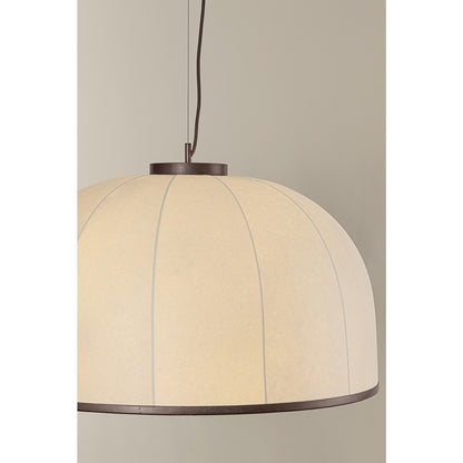 Troy Lighting Rodrick 4 Light Pendant, Bronze Leaf/Handmade Paper