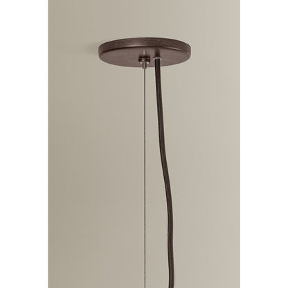 Troy Lighting Rodrick 4 Light Pendant, Bronze Leaf/Handmade Paper