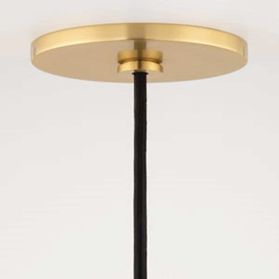 Troy Lighting Elliot 6Lt Chandelier, Textured Black