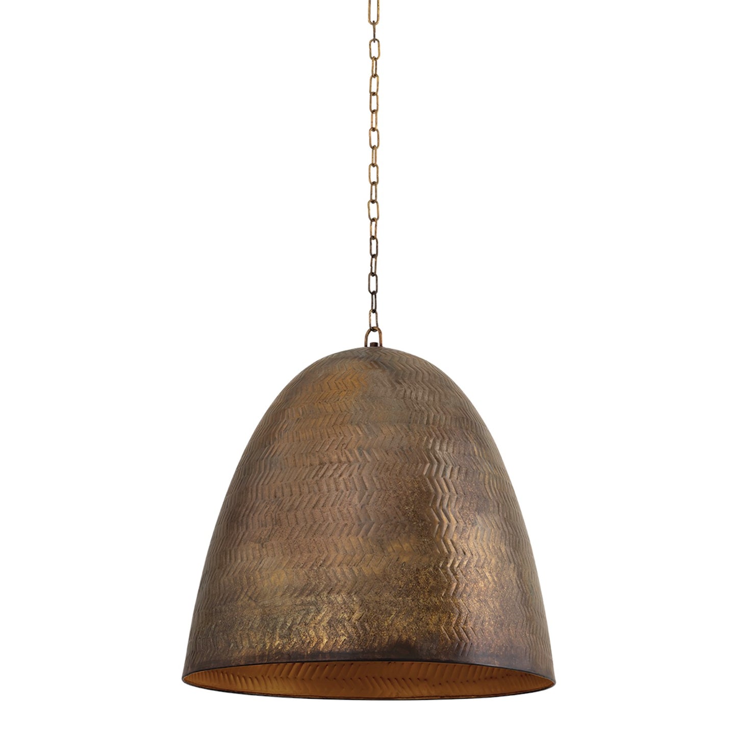 Troy Lighting Westrum 1 Light 24"W Pendant, Bronze