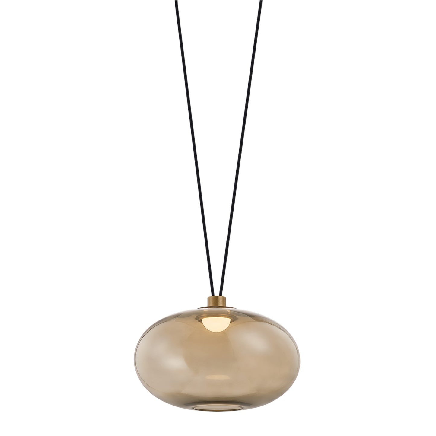 Troy Lighting Walz 1 Light Pendant, Patina Brass/Bronze