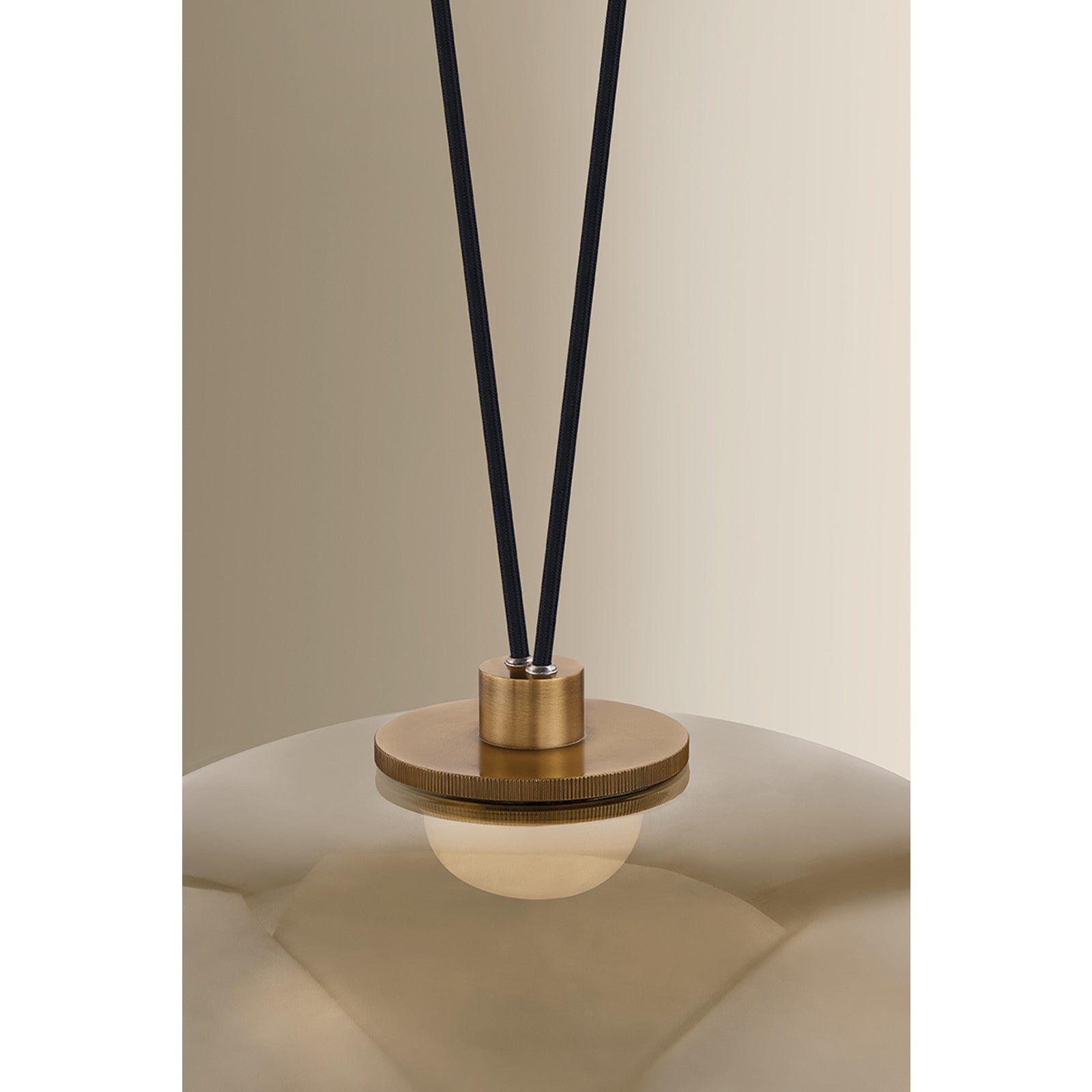 Troy Lighting Walz 1 Light 18"W Pendant, Patina Brass/Bronze