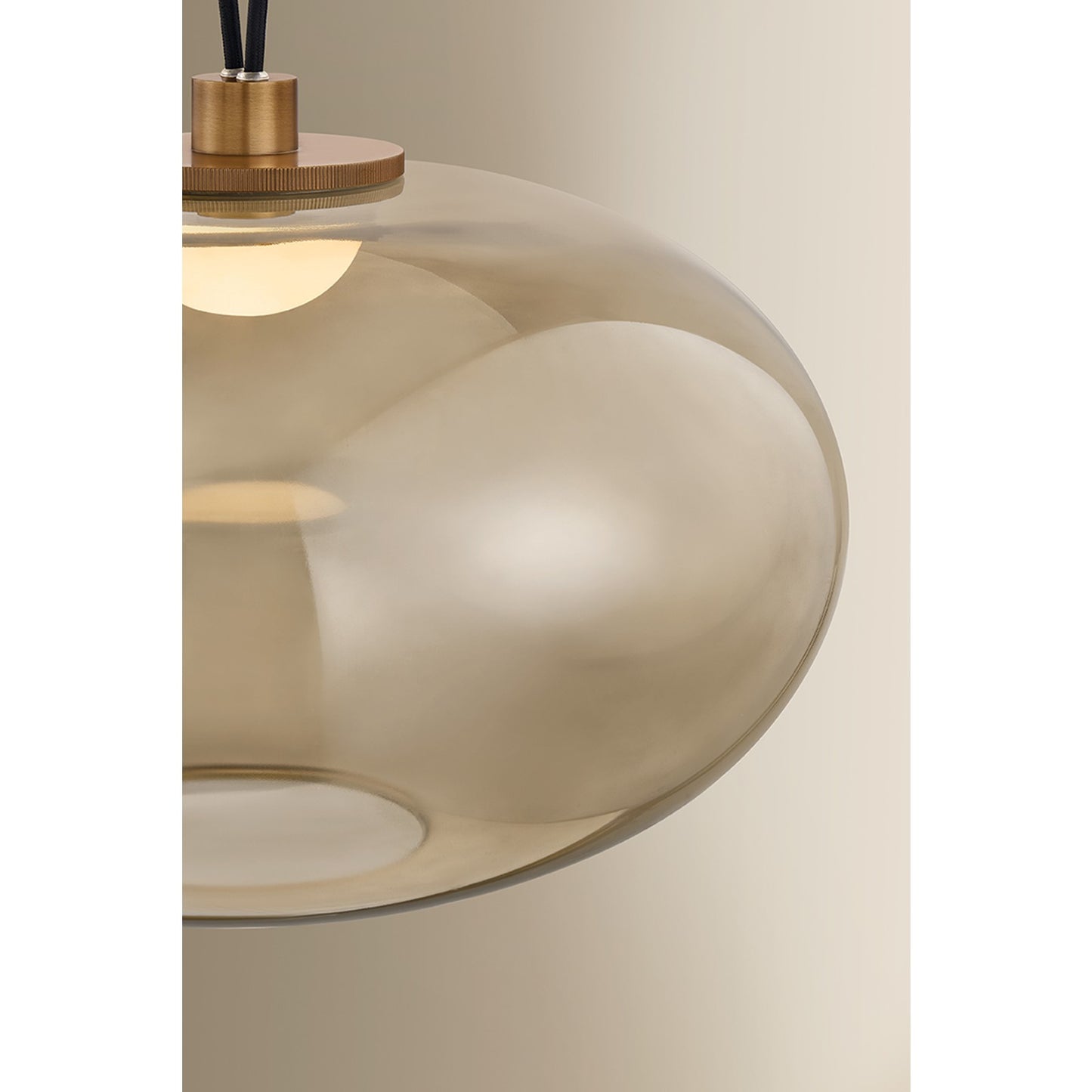 Troy Lighting Walz 1 Light 18"W Pendant, Patina Brass/Bronze