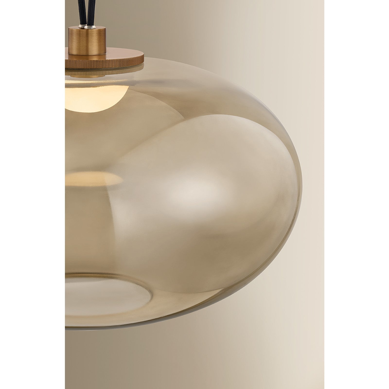 Troy Lighting Walz 1 Light 18"W Pendant, Patina Brass/Bronze