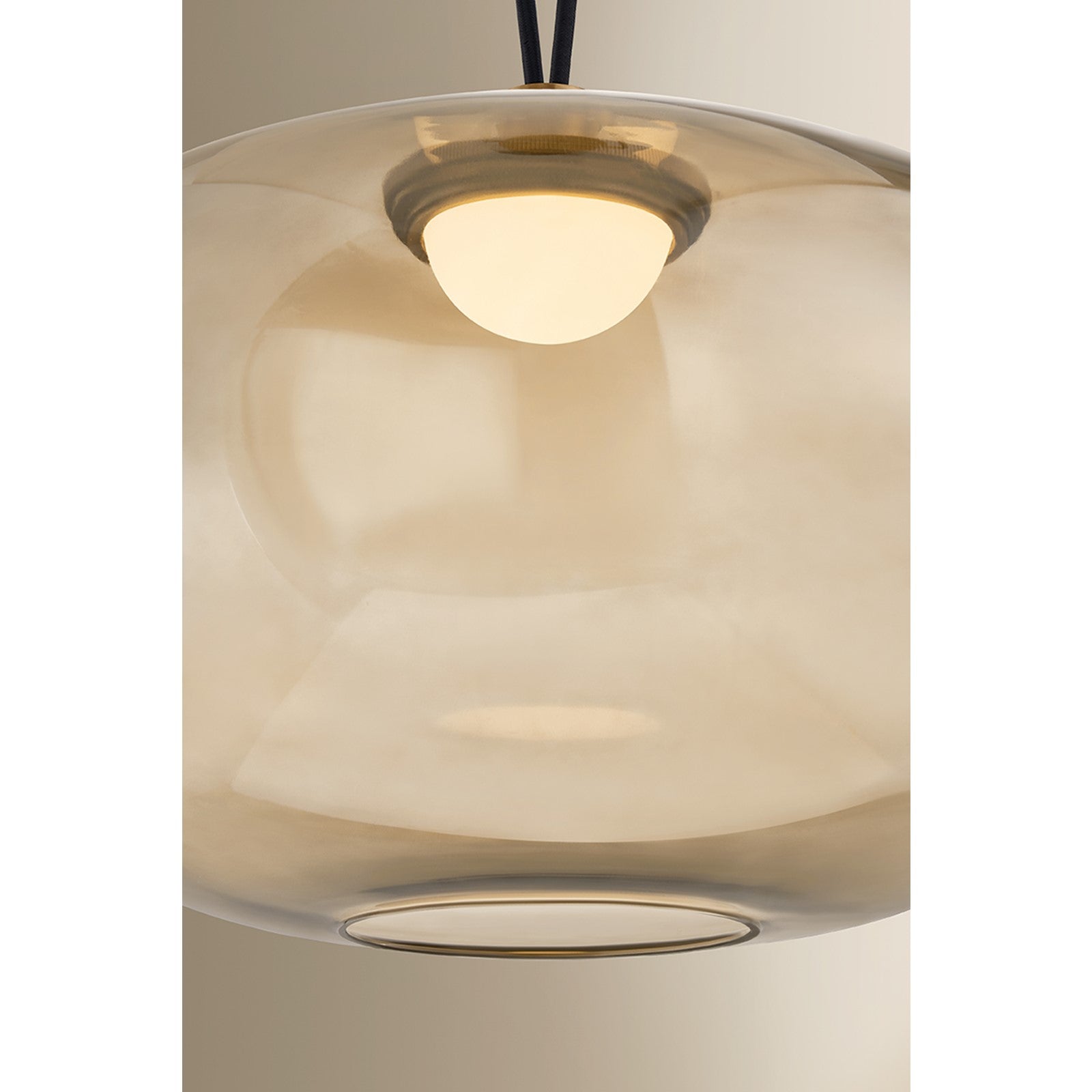 Troy Lighting Walz 1 Light 18"W Pendant, Patina Brass/Bronze
