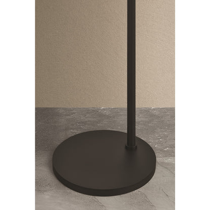 Troy Lighting Maltby Outdoor 1Lt Floor Lamp/Small Shade, Black