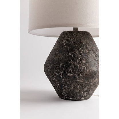Artifact Table Lamp, Graystone