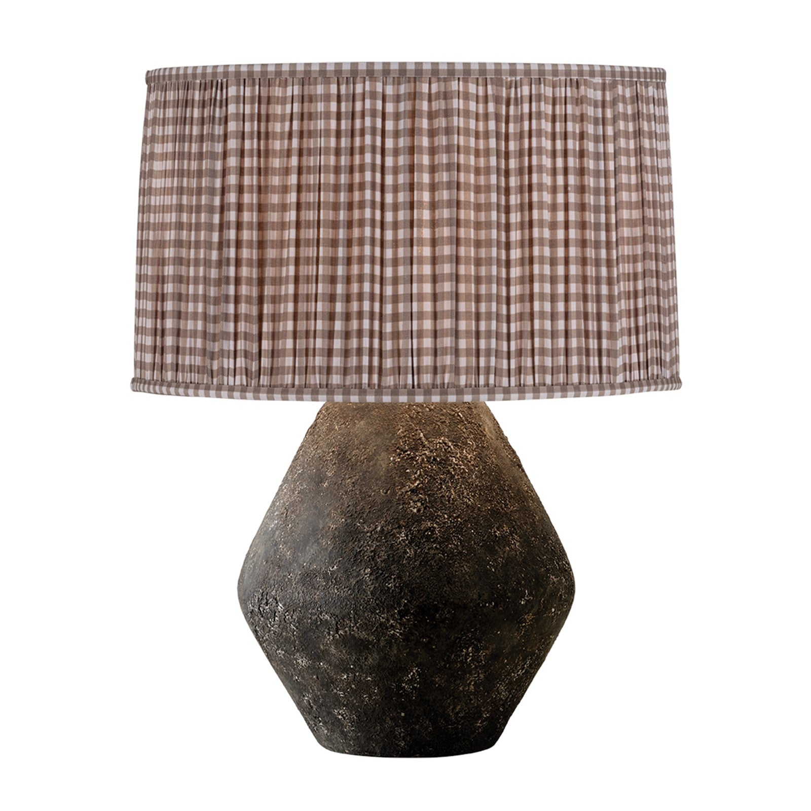 Troy Lighting Artifact 1 Light Table Lamp, Lava/Linen