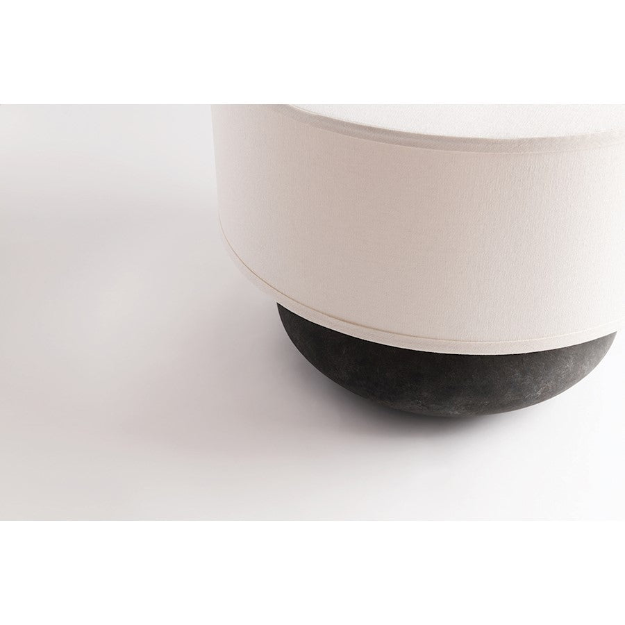 Zen Table Lamp, Graystone