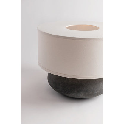 Zen Table Lamp, Graystone