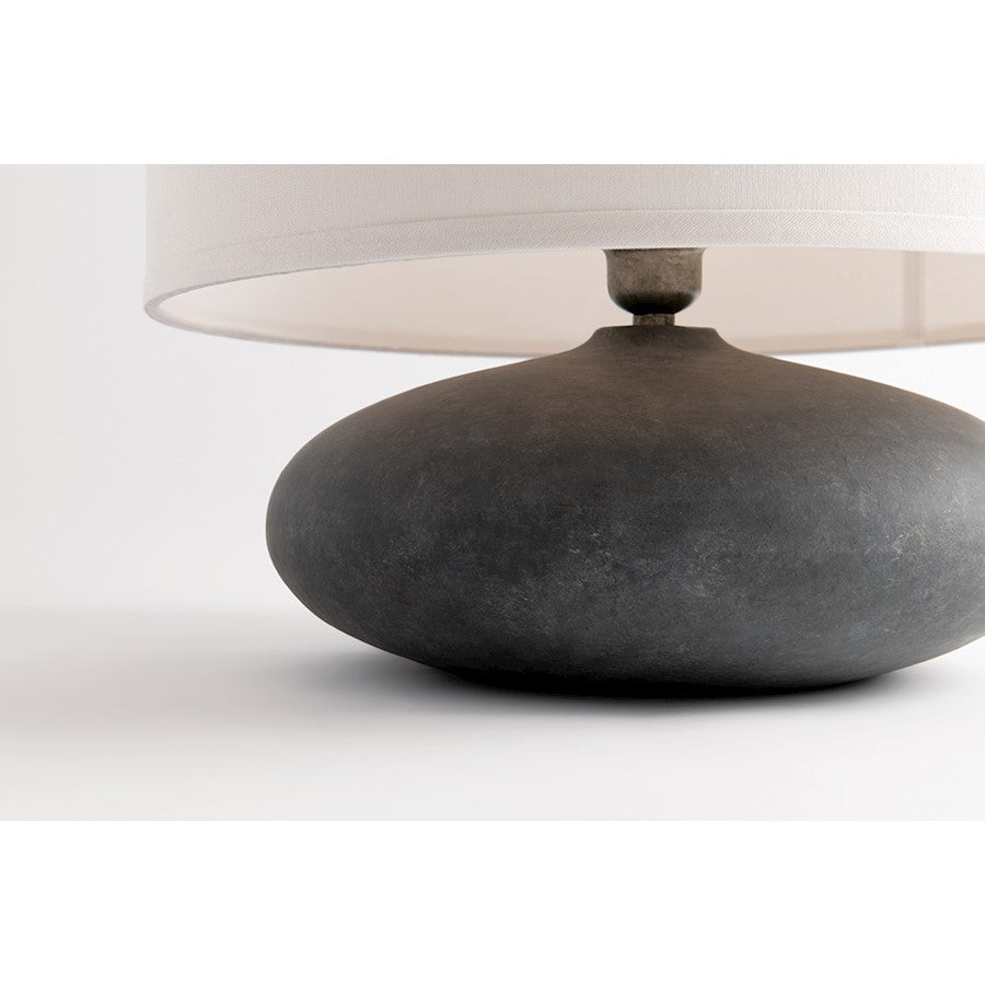 Zen Table Lamp, Graystone